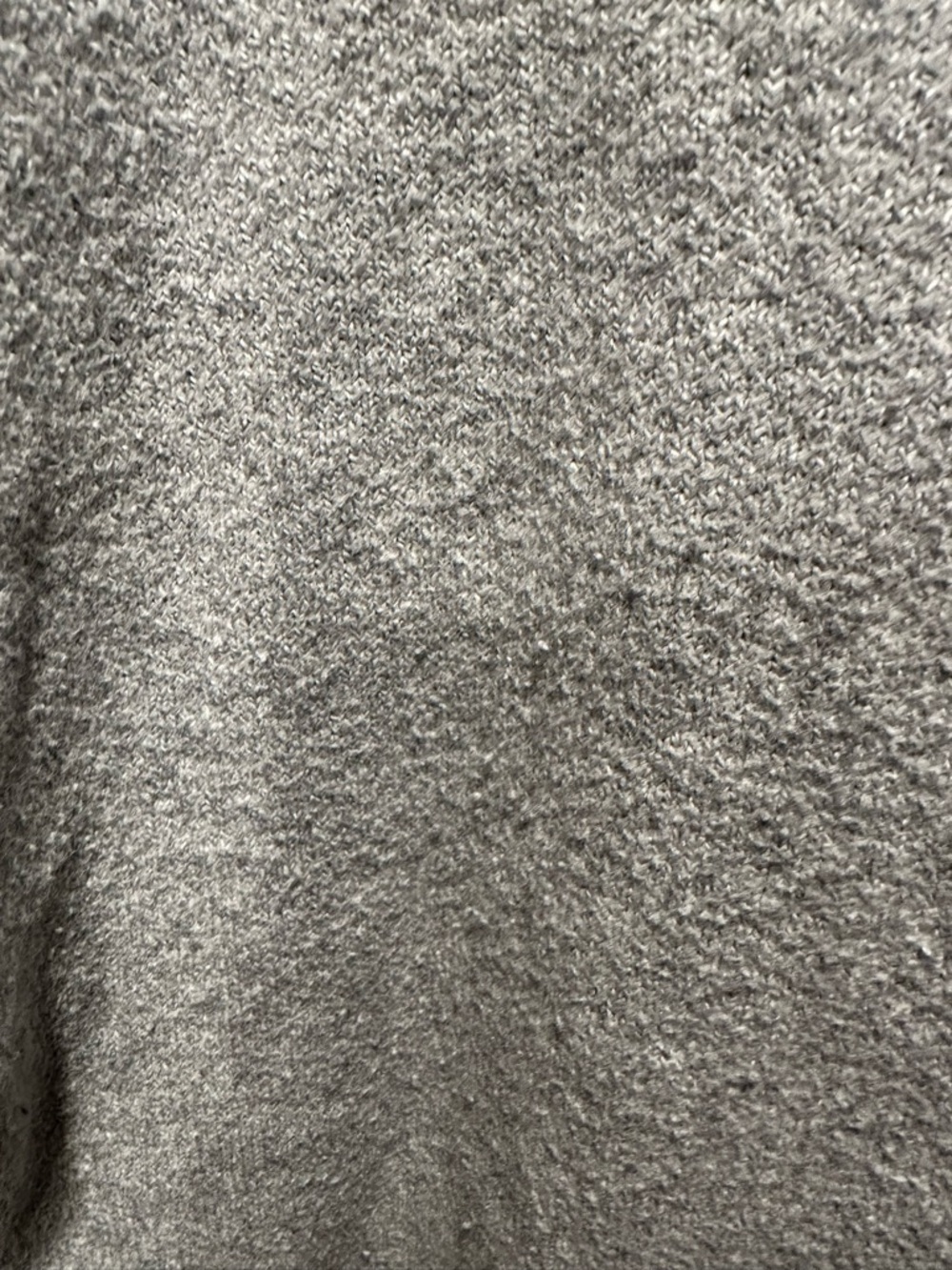Kaisley Heather Gray Cowl Neck Center Seam High-Low Sweater - Picture 5 of 10
